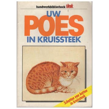 Uw poes in kruissteek - Pia Van Boven 9789070640071, Verzenden, Gelezen, Pia Van Boven