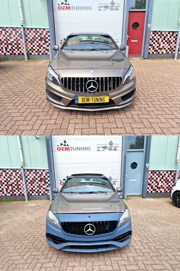 Mercedes A-Klasse W176 A45 AMG VOORBUMPER | 2012–2018 | gril, Voor, Mercedes-Benz, Nieuw, Ophalen of Verzenden