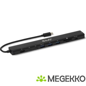 CLUB3D 10-1 Portable Dock USB Type-C 10Gbps to HDMITM 8K30Hz, Computers en Software, Verzenden, Nieuw, Club 3D