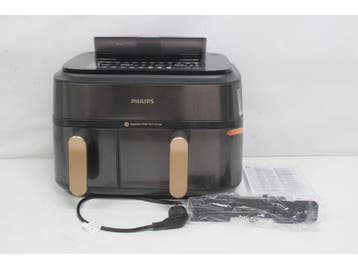 Philips 5000 series NA552/00 - Dubbele heteluchtfriteuse 9L, Verzenden, Zo goed als nieuw
