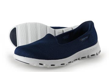 Skechers Instappers in maat 38½ Blauw, Skechers, Instappers, Zo goed als nieuw, Verzenden