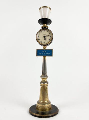 Tafelklok - Jaeger-LeCoultre - Vintage Staal - 1950-1960