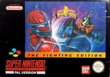 Mighty Morphin Power Rangers The Fighting Edition Lelijk, Ophalen of Verzenden, Gebruikt