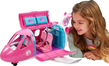 Vliegtuig Speelset Roze | Tweedekansje | OP=OP, Ophalen of Verzenden, Nieuw