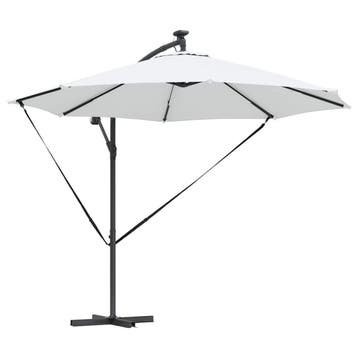 vidaXL Parasol 294 x 294 x 248 cm Polyester en Aluminium, Verzenden, Nieuw, 2 tot 3 meter