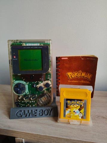 Nintendo - Gameboy Classic - Game Boy transparente + Pokémon, Nieuw