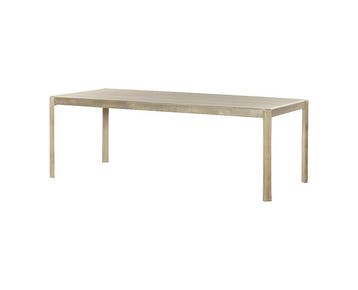 Tower Living Amalfi Eetkamertafel white wash 220 cm, Ophalen of Verzenden, Nieuw