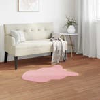 vidaXL Antislip vloerkleed van imitatie konijnenbont OLITE, Verzenden, Nieuw