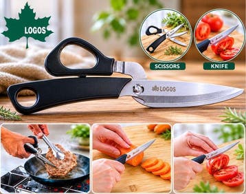 LOGOS - LOGOS - Schaar - RVS, ABS - Allroundscharen