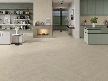 Vloertegel Creme 30x149,5 (Vloeren, Afbouwmaterialen), 60 cm of meer, Keramiek, Nieuw, Ophalen of Verzenden