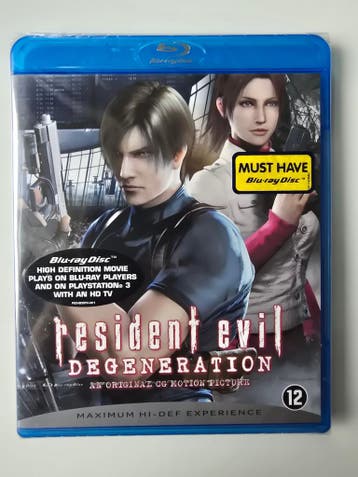 RESIDENT EVIL: DEGENERATION (IN SEAL) (BLURAY), Cd's en Dvd's, Verzenden, Gebruikt