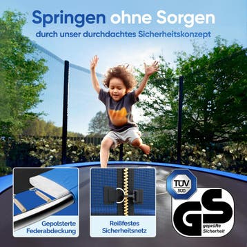 Trampoline Ø305cm incl Veiligheidsnet (Trampolines), Verzenden, Nieuw