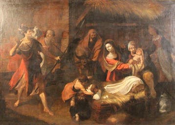Trophime Bigot (1579-1650), Kring van - Adorazione dei