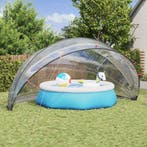 vidaXL Pooldome Doorzichtig 592 x 590 x 275 cm PVC, Verzenden, Nieuw