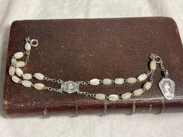 Zilver en Parelmoer - Armband - Armband Dizainier