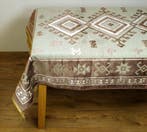 Tafelkleed Valentine grijsgroen 150 cm rond of 140x170 cm, Ophalen of Verzenden, Nieuw, Rechthoek, Binnen