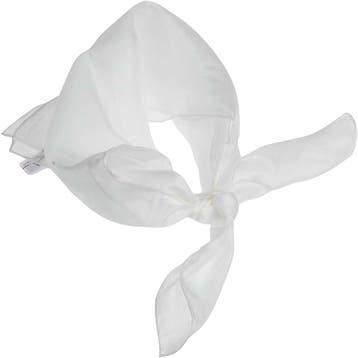 Zijden sjaal, afm 55x55 cm, 22 gr, 1 stuk, Nieuw