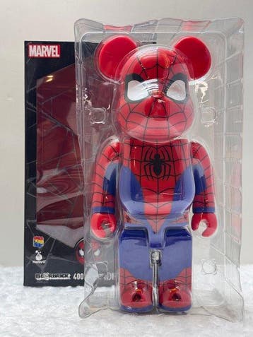 Medicom toy - BE@RBRICK 400% Spider-Man (LAST ver.), Antiek en Kunst