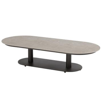 Boaz lounge tuintafel ovaal 150x65xH35 cm ceramic terre 4, Ophalen of Verzenden, Nieuw