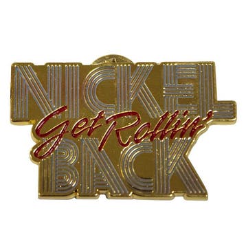 Nickelback - Get Rollin - Pin officiële merchandise, Ophalen of Verzenden, Nieuw, Kleding