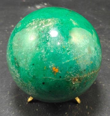 Natuurlijke smaragdgroene aventurijn Kristallen Bol -