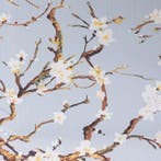 Elegant decoratief textiel – Kersenbloesem op een subtiele