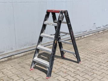 Werktrap, Altrex, 2x 4 treeds met bordes, Nieuw