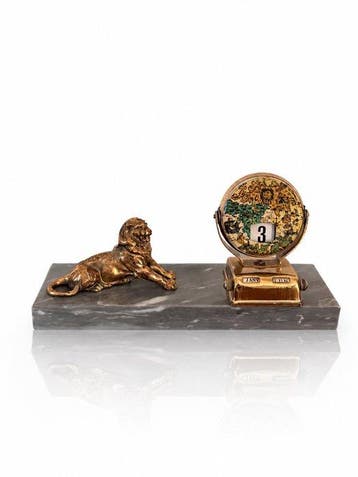 Eeuwigdurende kalender - Mid-Century Desk Set – Perpetual, Antiek en Kunst