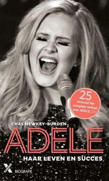 Adele - Haar Leven en Succes - Biografie - Chas, Boeken, Verzenden, Zo goed als nieuw, Chas Newkey-Burden