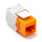 Keystone RJ45 | Cat6a U/UTP (Oranje), Verzenden, Nieuw