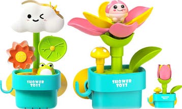 Eco Toys Wolk en Bloem Roze Badspeelgoed, Verzenden, Nieuw