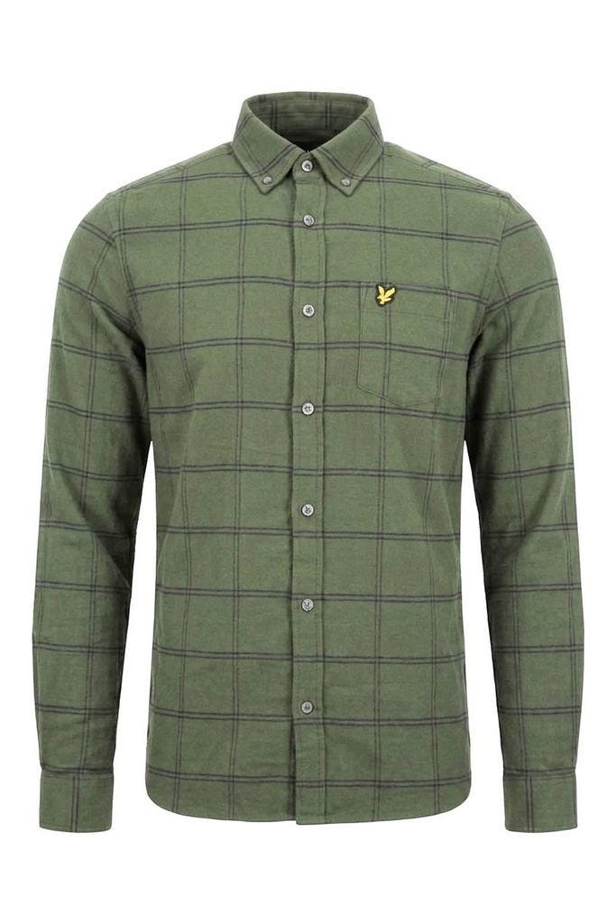 Lyle And Scott Overhemd in maat S Groen, Kleding | Heren, Truien en Vesten, Overige kleuren, Zo goed als nieuw, Verzenden