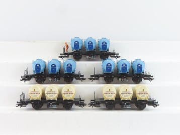 Märklin H0 - 48635/48158 - Modeltrein goederenwagon (5) - 5x, Nieuw