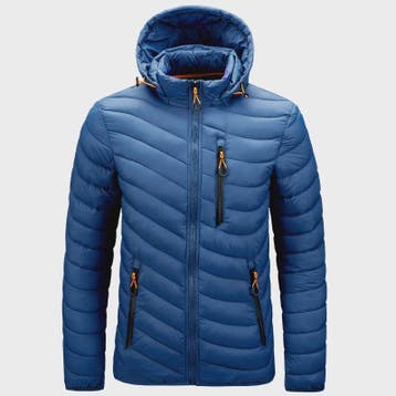 Luxe Heren Lichtgewicht Puffer Jas met Capuchon - Warm & Sti, Verzenden, Nieuw