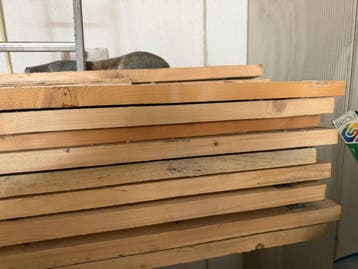Online veiling: Partij steigerplanken 27 stuks lengte 5M., Nieuw