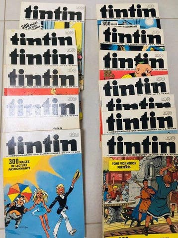 Tintin (magazine) - 13 Fascicules - Années 70 - 13 Album -, Nieuw
