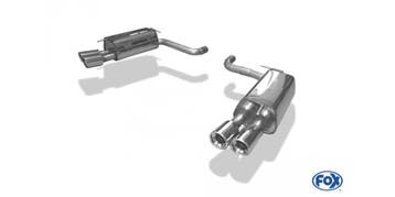 FOX Jaguar XF CC9 einddemper rechts/links - 2x90 type 17 rec, Auto-onderdelen, Uitlaatsystemen, Verzenden, Nieuw