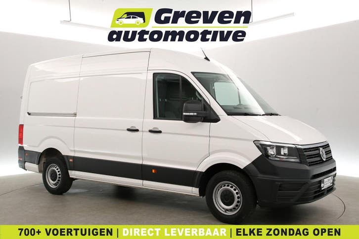Volkswagen Crafter 2.0 TDI 140PK L3H3 | Airco | Cruise |, Auto's, Bestelauto's, Handgeschakeld, Diesel, Wit, Volkswagen, Verzenden