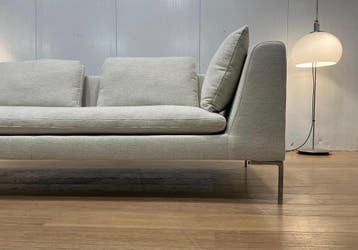 NIEUW BB Italia Charles 3-Zits + GARANTIE NP €9.500, Huis en Inrichting, Banken | Bankstellen, 75 tot 100 cm, Ophalen of Verzenden
