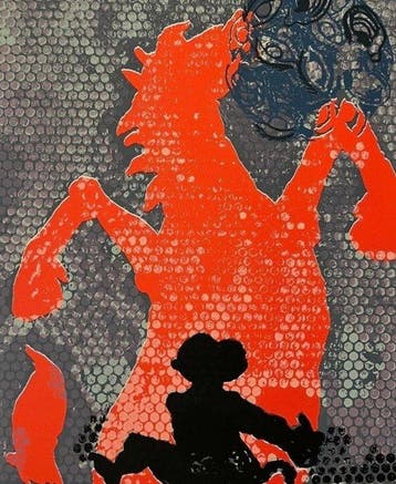 Jörg Immendorff (1945–2007) - Ohne Titel (Pferd, Affe,