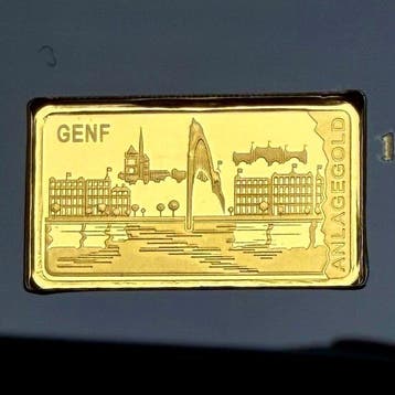 Zwitserland. Genf , oro 1/100 Oz (.999) Proof (Zonder, Postzegels en Munten, Munten | Europa | Niet-Euromunten