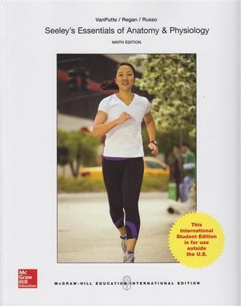 CU Seeleys Essentials Of Anatomy And Physiolog 9780077174989, Zo goed als nieuw