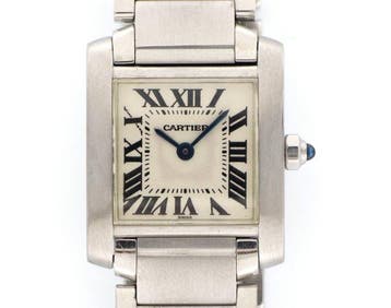 Cartier - Tank Française - Zonder minimumprijs - W51008Q3 -, Nieuw
