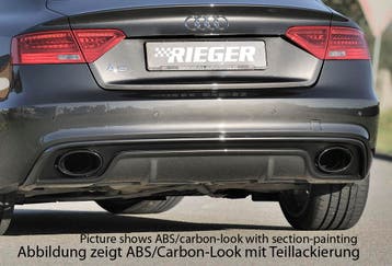 Rieger diffuser | A5 (B8/B81): 10.11- (vanaf Facelift) - Spo, Verzenden, Nieuw, Audi