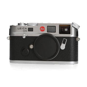 Leica M6 TTL .58mm Chrome (10474) - 1 jaar garantie, Ophalen of Verzenden, Zo goed als nieuw