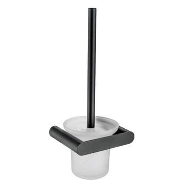 Wc-borstel mat zwart Ovaal, Verzenden, Nieuw