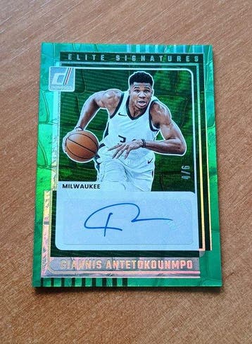 2025 Panini Giannis Antetokounmpo 4/6 Auto FOTL Limited, Verzamelen, Nieuw