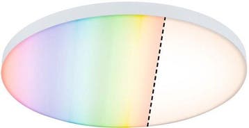 2dekans | Paulmann – Loria LED Paneel – 400 mm – Wit Metaal, Ophalen of Verzenden, Zo goed als nieuw