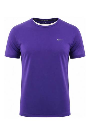 Nike T-shirt in maat L Paars, Nike, Verzenden, Zo goed als nieuw, Overige kleuren