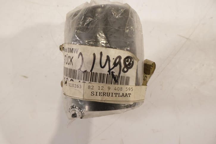 BMW Z3 E36/7 OEM Uitlaat sierstuk zwart NIEUW! 82129408595, Auto-onderdelen, Uitlaatsystemen, Gebruikt, Ophalen of Verzenden